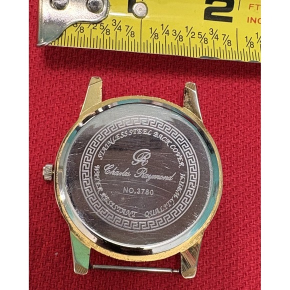 Charles Raymond V0546G Quartz Analog Men's Watch Sz. 7 3/4" New Battery - Picture 10 of 16